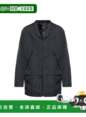 Y-3 男士夹克 KB00440BLACK AW2025 黑色 Lightly insulated jack