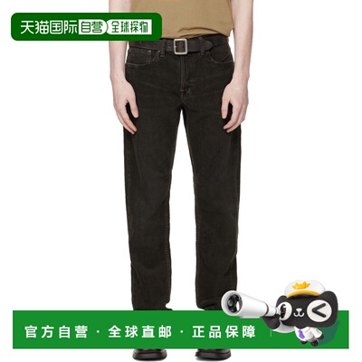 潮奢 ralph lauren rrl 拉夫 劳伦RRL 男士 黑色 Slim Fit Cordur