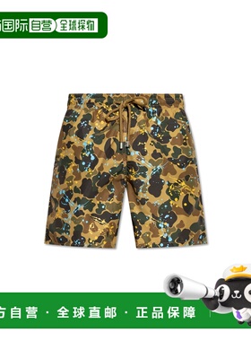 PALM ANGELS 男士泳装 KPIELOWEPMFD01AF25FAB0036056短裤泳裤