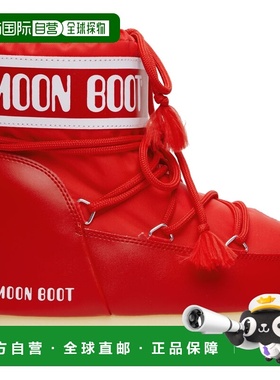 1h可退 潮奢 moon boot 月亮靴 男士 红色 Icon Low Nylon 踝靴 8