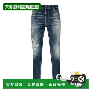 AW2024牛仔裤 DSQUARED2 S74LB1585S30664470C 短裤 男士