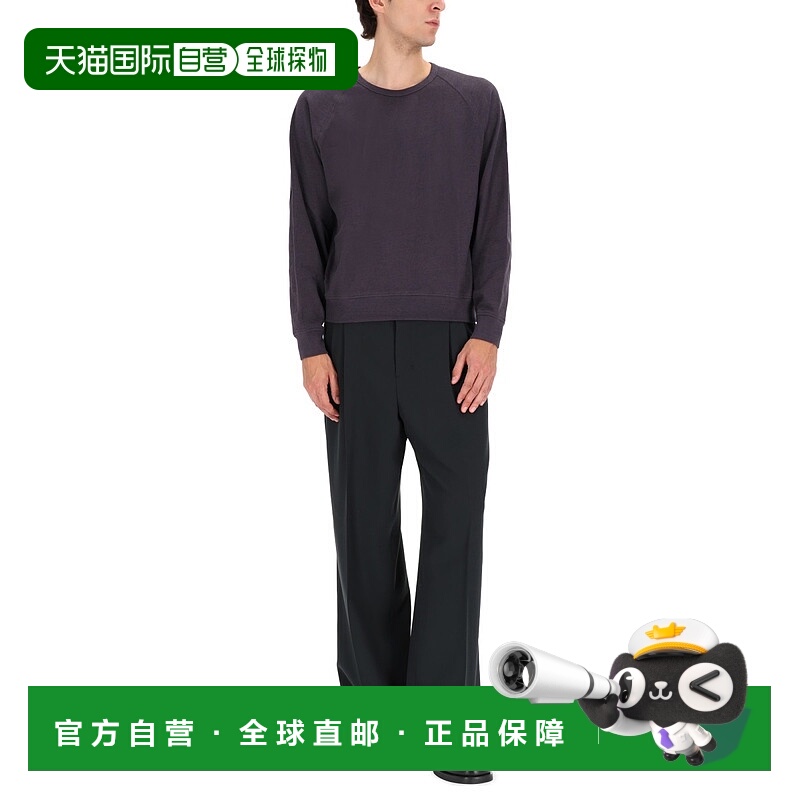 1h可退 LEMAIRE 男士卫衣 TO1454LJ1042BK962 AW2025 黑色