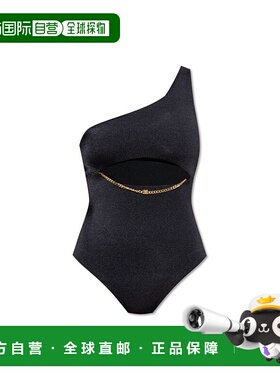 DSQUARED2 女士泳装 D6BUP50800010 SS2025 黑色 链条连体泳衣