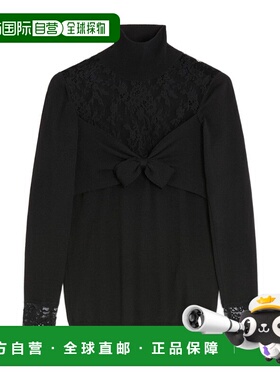 VALENTINO 女士针织衫 BKC70I9V10NO AW2025 黑色