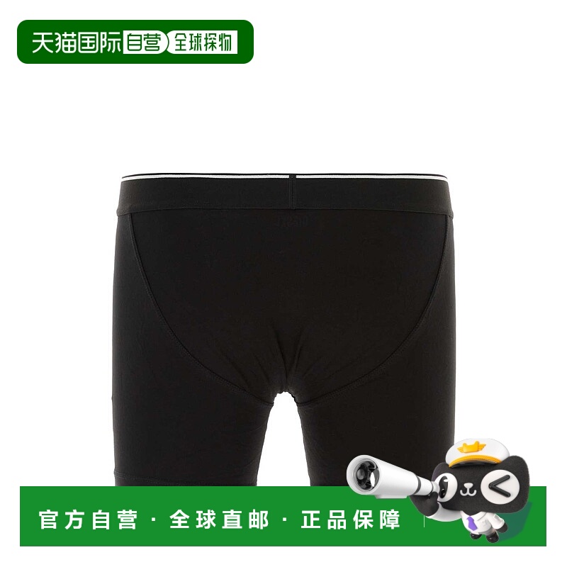 1h可退 DIESEL 男士内裤 00SKME0GDACE4101 AW2024 黑色 平角内裤