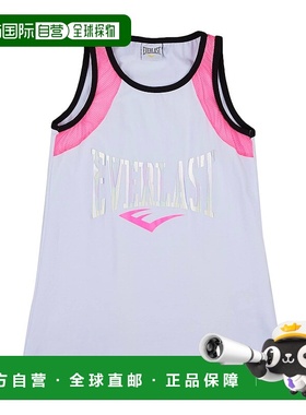 1h可退 潮奢 Everlast 男童 背心上衣童装 white白色 舒适时尚