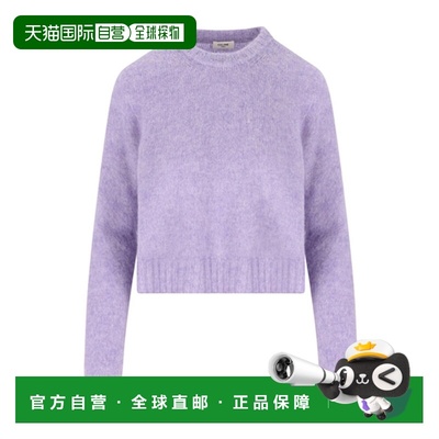 CELINE 女士针织衫 RY0KO090433LP AW2025 紫色 长袖毛衣