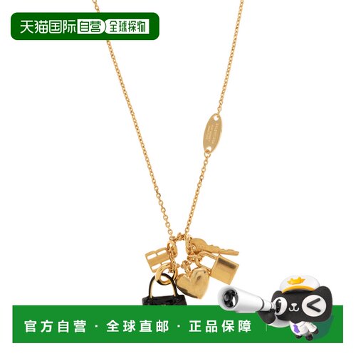 BALENCIAGA 女士项链 856601TZ88G8261 SS2026 金色吊坠