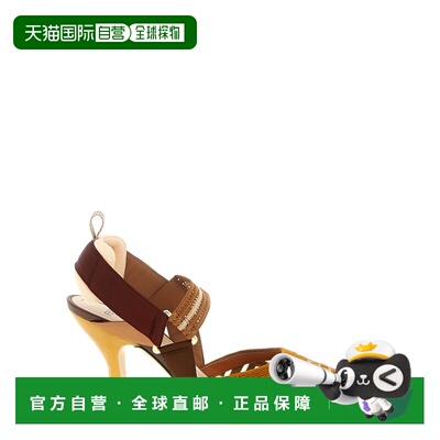 FENDI 女士高跟鞋 8J8875AWCXF1V8T SS2026 棕色 Multicolor mesh