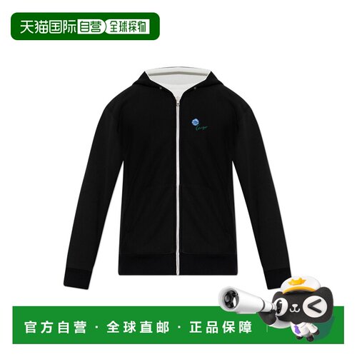 KENZO 男士卫衣 FG65HO2724MJ99J SS2026 黑色 Reversible hoodie