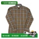 burberry 男士 衬衫 1h可退 博柏利长袖 格纹