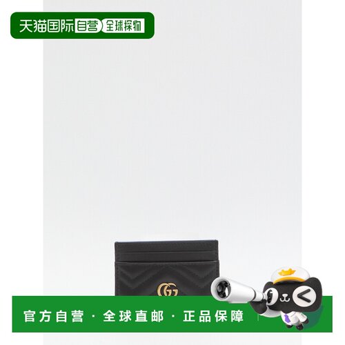 GUCCI 女士钱包 443127DTD1T1000 CO 黑色卡包