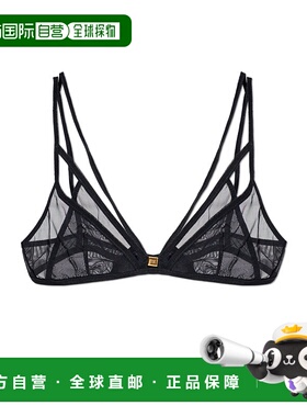 DSQUARED2 女士内衣 D8R1459100001 SS2025 黑色 Transparent bra