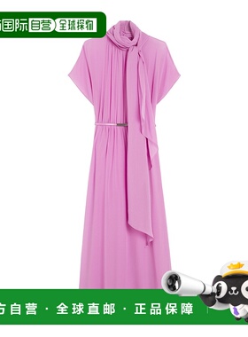 MAX MARA 女士连衣裙 6226035306098 AW2025 粉红色 圆领连衣裙