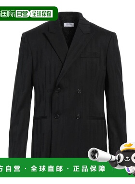 1h可退 潮奢 off-white 男士 西装外套 black黑色 舒适时尚