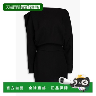 潮奢 垂褶弹力斜纹布迷你连衣裙 KHAITE Juniper 532 女士 1h可退