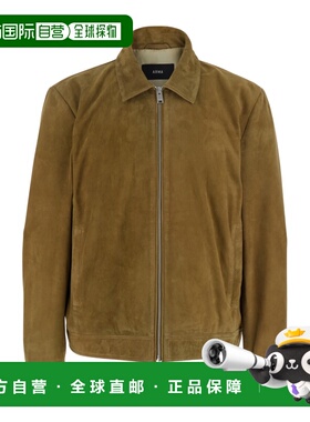 ARMA 男士夹克 002G25101505OLIVE SS2025 棕色 长袖皮夹克