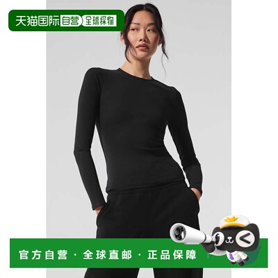 alo yoga  Ribbed Modal Long Sleeve 轻便柔软舒适百搭吸湿排汗