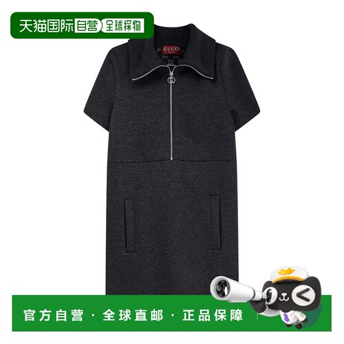 GUCCI 女士连衣裙 847855XJHM61165 SS2026 灰色 Melange dark gr