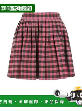 KENZO 女士半身裙 FC62JU1869RF31 AW2022 粉红色 MINI SKIRT