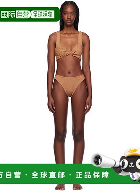 1h可退 潮奢 HUNZA G 女士 棕色 Juno 比基尼 JUNOBIKINI