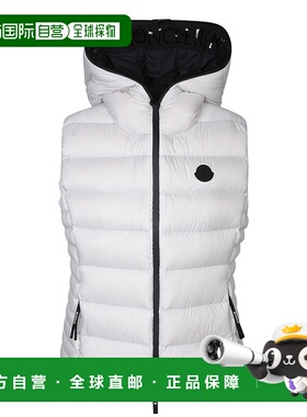 MONCLER 女士马甲 1A00033596K790D AW2024 白色 Padded vest wit
