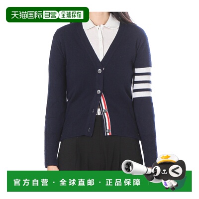 THOM BROWNE 女士针织衫 FKC001A00011481 SS2026长袖羊绒开衫