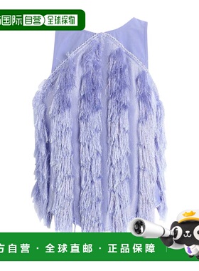 1h可退 潮奢 GANNI 甘尼 女士 晚装上衣 purple紫色 舒适时尚