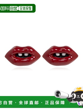 1h可退 潮奢 Marc Jacobs 马克 雅可布 女士 嘴唇耳環 2R5JER001J