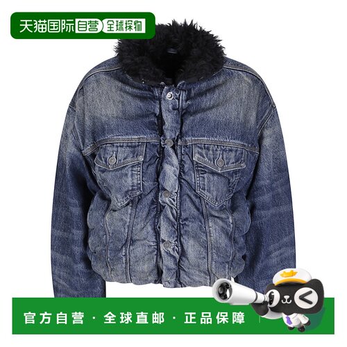 DIESEL 女士夹克 A25933007FZ01 AW2026 蓝色 D-C【付后1h可退】