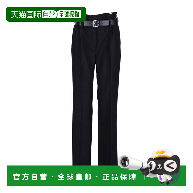 1h可退 奢淘 Prada 腰带环休闲裤 女 P242IK15GJSOOO