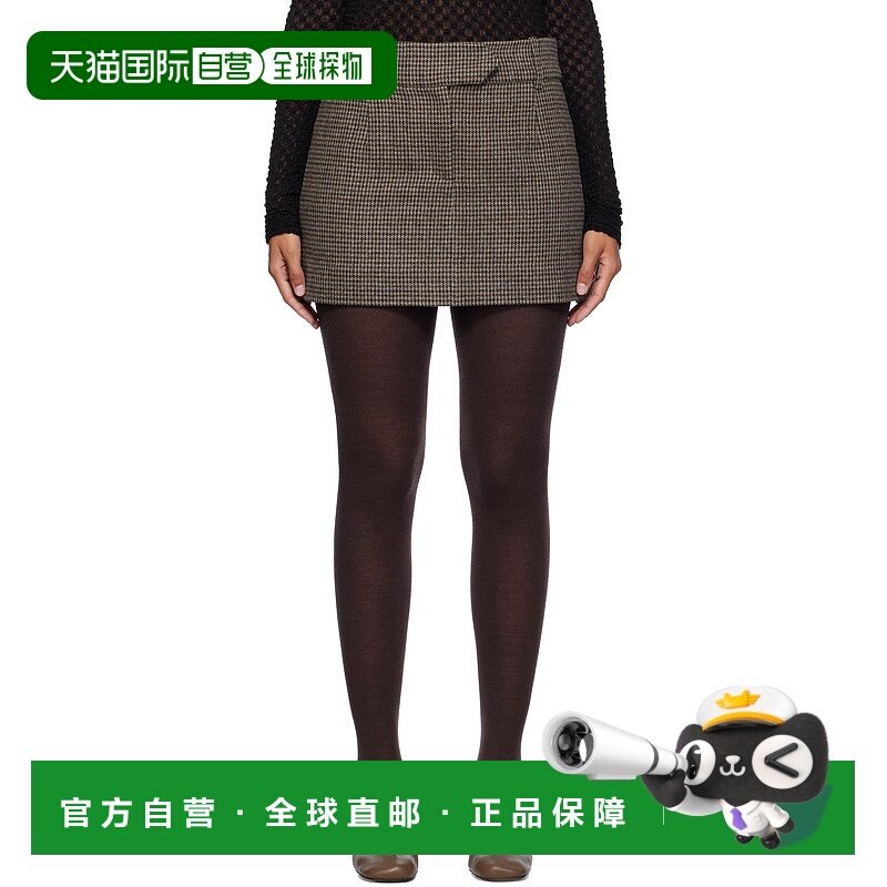 1h可退 潮奢 THE GARMENT 女士 棕色 Sion 短裙 20837