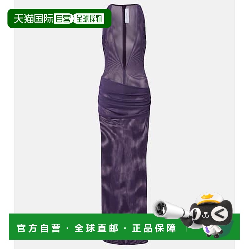 1h可退 潮奢 ALEX PERRY 女士 透视睡裙 purple紫色 舒适时尚礼服