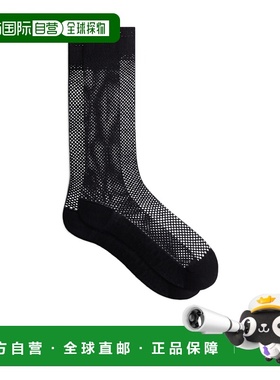 DIOR 女士袜子 32SOC500A200C900 SS2023 黑色 徽标高筒袜