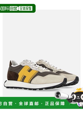 HOGAN 男士运动鞋 HXM6010EG014B70BBD CO 黑色 徽标运动鞋