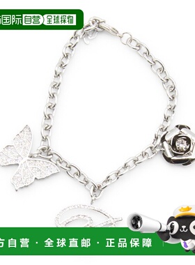 1h可退 潮奢 Blumarine 蓝色情人 女士 綴飾鏈手鍊 A522W350A手链