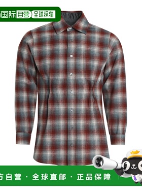 1h可退 潮奢 Maison Margiela 马丁 马吉拉 男士 格纹长袖衬衫 S6