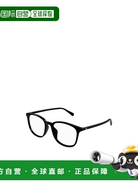 GUCCI 男士太阳镜 GG1230OA002 AW2023 黑色 徽标平光镜古驰