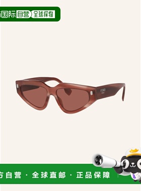 FENDI 女士太阳镜 100296159215000 CO 花色 Sung【付后1h可退】