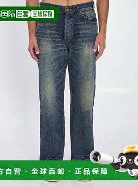 CELINE 男士牛仔裤 2N785787DGBV3 AW2025 蓝色 Straight jeans W