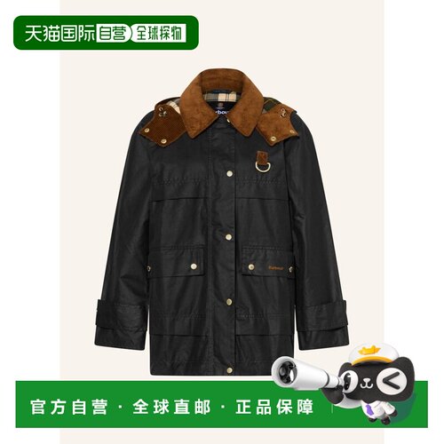 1h可退 Barbour 女士户外风衣 100312913215000 CO 花色 WRENWOOD