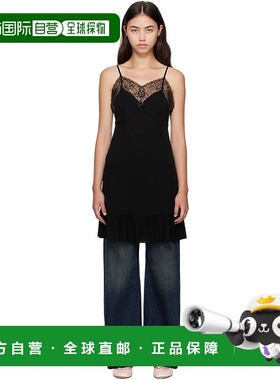 1h可退 潮奢 Acne Studios 艾克妮 女士 黑色吊带裙 A20829连衣裙