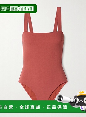 1h可退 潮奢 MATTEAU 女士 再生弹力连体泳衣 SQURMROSCR