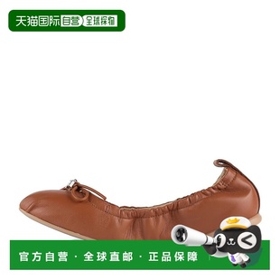 SS2025 HXW6840FP80QZBS003 棕色 女士芭蕾乐福鞋 HOGAN