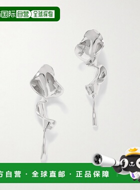 1h可退 潮奢 KHAITE 女士 Tidal 镀银耳环 10063007配饰