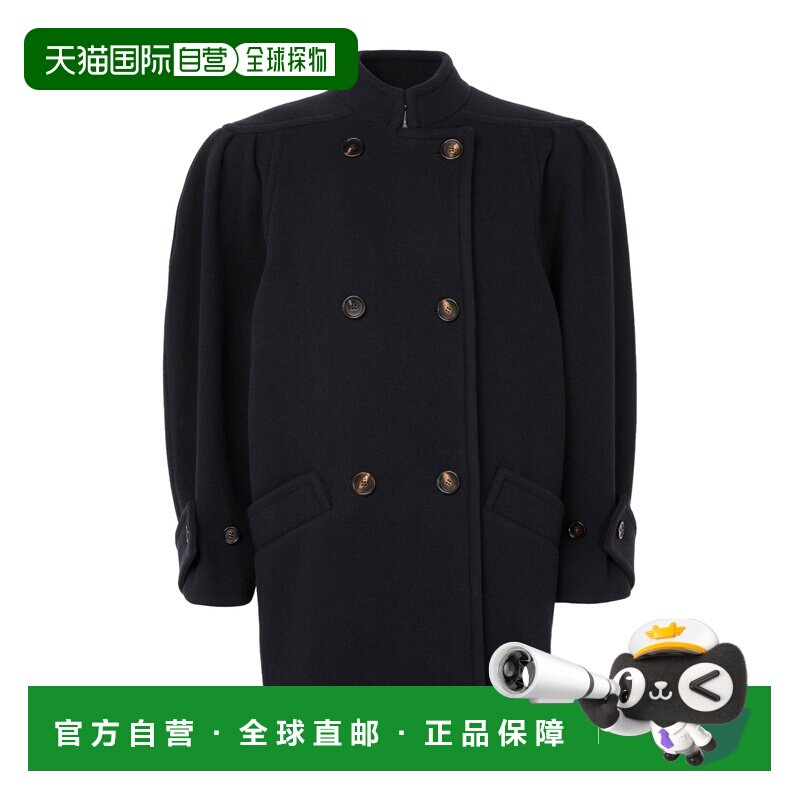 1h可退 奢淘 Chloe 短款双排扣大衣 女 CHLUU7X4