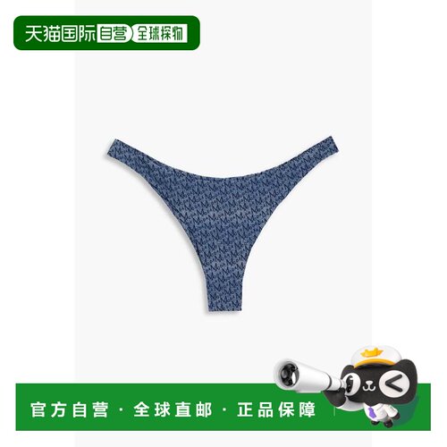 magda butrym 女士 交织字母印花低腰比基尼泳裤 SWIMBOTTOM01DEN