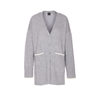 PINKO 女士针织衫 105451A2Q9II2 AW2025 灰色 Tasmania Wool and
