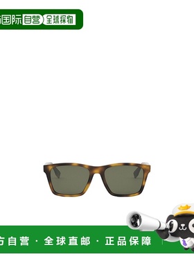 FENDI 男士眼镜 FE40093I53N AW2024 绿色 全框太阳镜