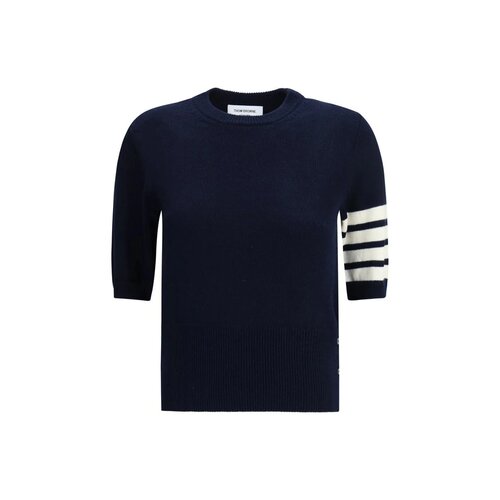 1h可退 香港直邮THOM BROWNE 女士T恤 FKA515AY1029415 SS2026 蓝